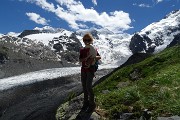 CAPANNA BOVAL AL GHIACCIAIO DEL MORTERATSCH il 18 luglio 2016 - FOTOGALLERY